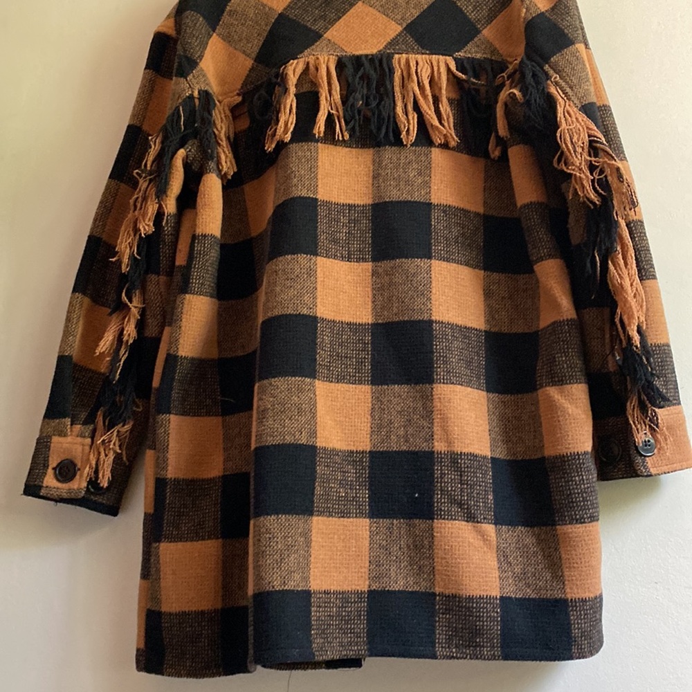 Flannel jacket by aqua from Bloomingdale’s - Picture 2 of 4